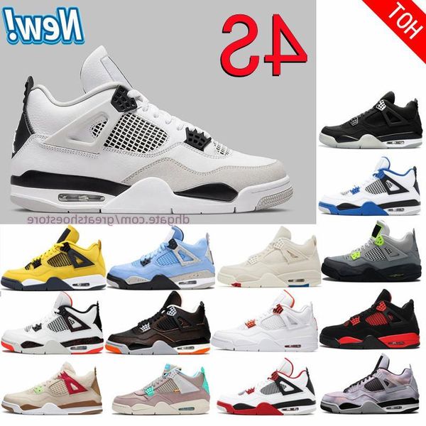 

boots 2022 university blue jumpman 4 4s men basketball shoes white guava ice oreo sail noir metallic purple black cat bred shimmer cact uueu