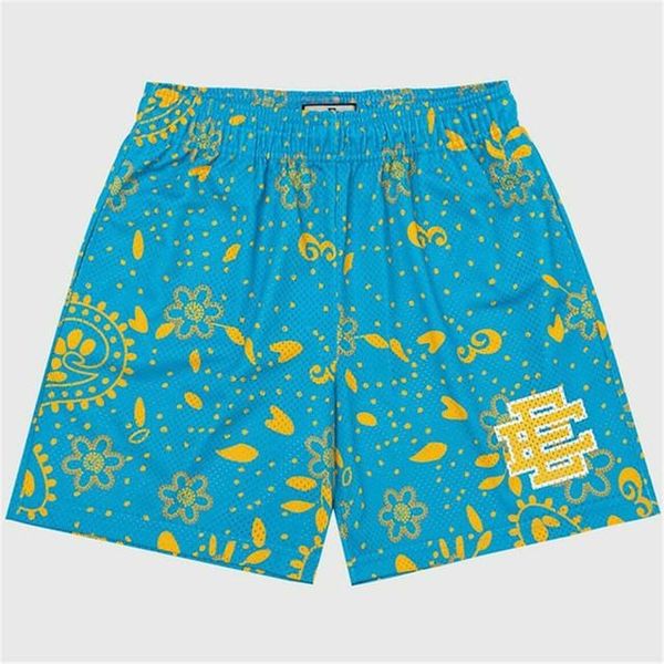 

men shorts pants eric emanuel short man designer shorts ee mens mesh summer short printed drawstring quick dry women, White;black
