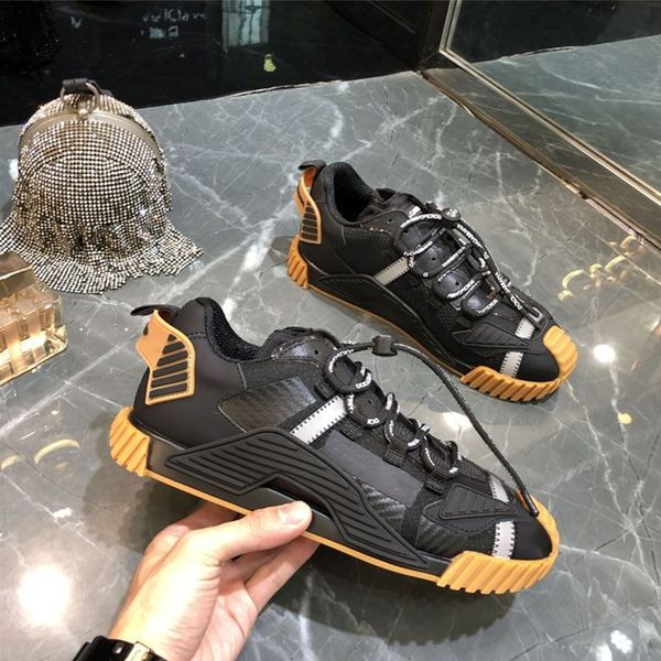 

with box designer shoes 2023mens ns1 sneaker slip on sneakers forfashion casual trainer shoe shoes men mjikjk0000004 jl, Black