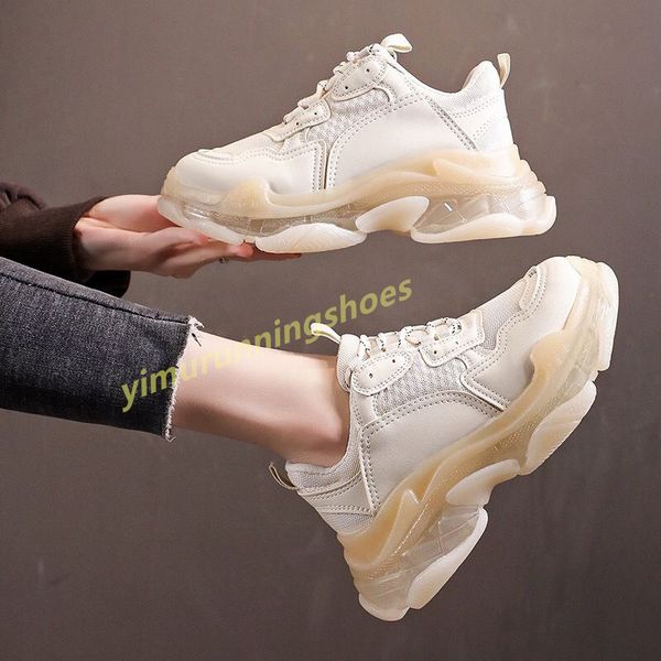 

triple s beige sneaker chunky shoes thick bottom dad shoe newst color casual shoe trainers box included selling outdoor sneakers y6