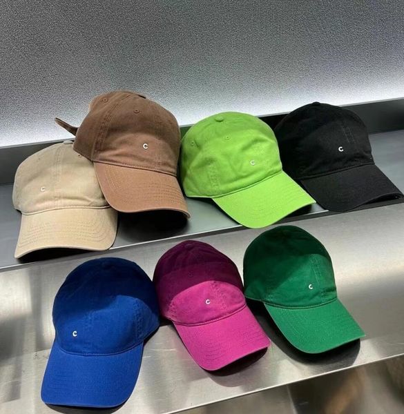 

designer candy color baseball caps summer leisure women's peaked cap fashion brand simple hip-hop ball cap couples outdoor sun hat, Blue;gray