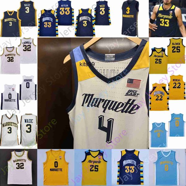 

marquette golden eagles basketball jersey ncaa college kam jones olivier-maxence prosper oso ighodaro tyler kolek joplin mitchell butler, Black;red