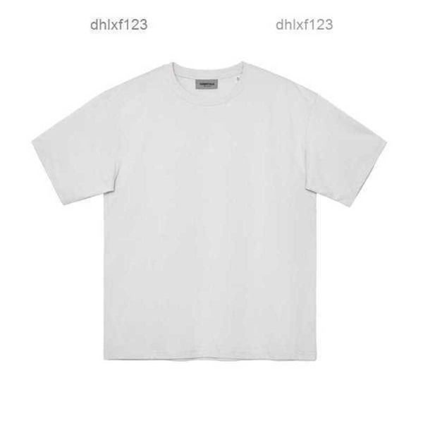 

2022 high street fashion brand ess t shirt short sleeved double basic small loose large os men's 6x9ehln7, White;black