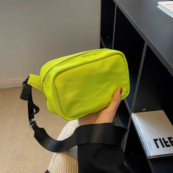 

women shoulder crossbody bag fashion nylon canvas small messenger for girl 2022 casual female designer handbags travel purse