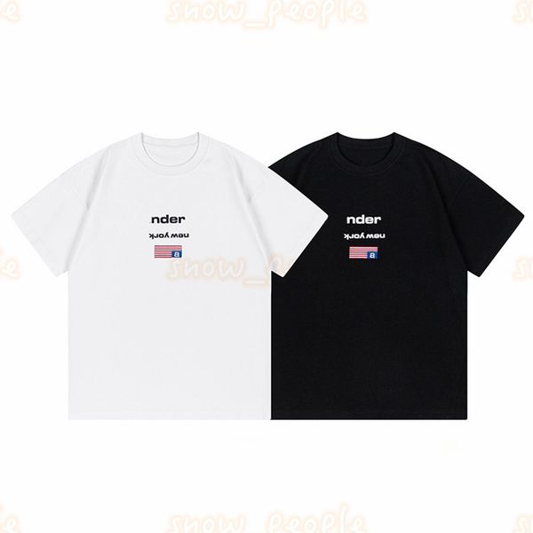 

summer fashion mens womens designers t shirt men letter print tees casual loose size xs, White;black