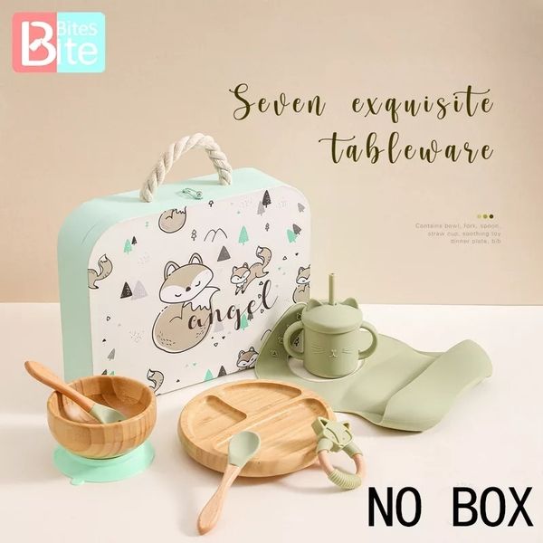 

cups dishes utensils silicone baby feeding set baby feeding supplies kids bamboo dinnerware with cup children's dishes bowl stuff table