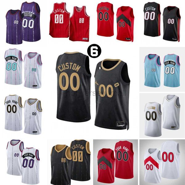 

custom printed 2023 new basketball jerseys siakam vanvleet anunoby trent poeltl barnes achiuwa flynn banton koloko dowtin hernangomez bouche, Black;red