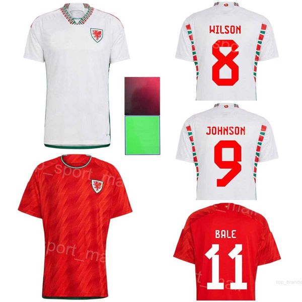 

2022 world cup wales soccer jersey national team bale johnson james ramsey davies gunter ampadu morrell wilson williams hennessey mepham foo, Black;yellow