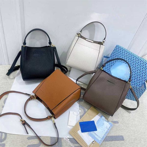 

shoulder bag totes deformation bucket bag advanced feeling litchi grain single shoulder cross arm handbag bag 230213