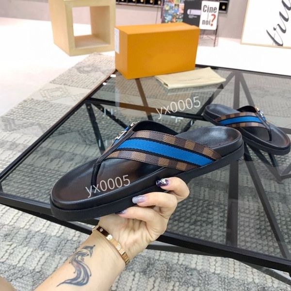 

men leather sandals quilted slingback platform sandal summer beach shoes diamond buckle ankle strap flats chunky wedge sports shoe, Black