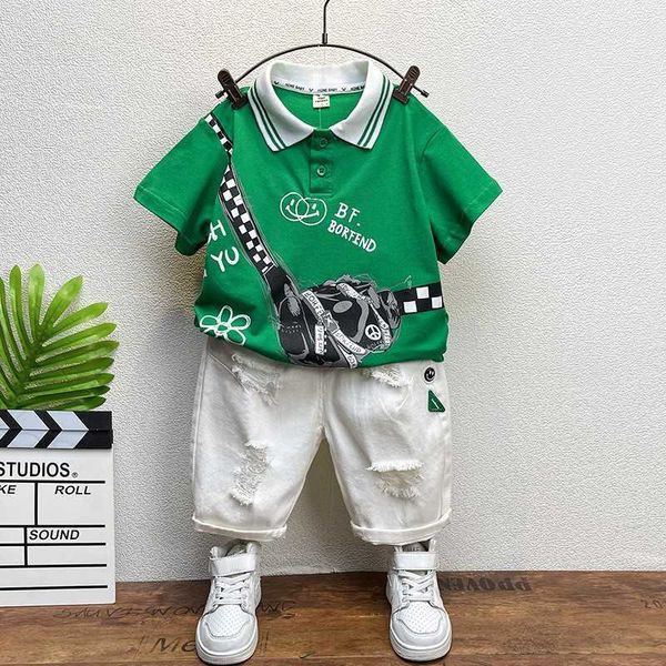 

clothing sets summer kids casual outing clothes y baby boys suit polo shirtsshorts pcs suits fashion children's new boy set cotton, White