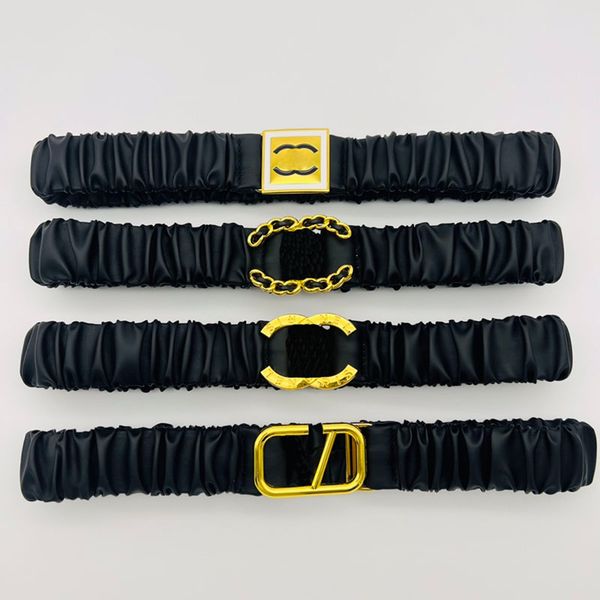 

Designer Leather Elastic Belt Classic Style is Designed for Fashionable Women Beautiful Very Good Nice, Multi