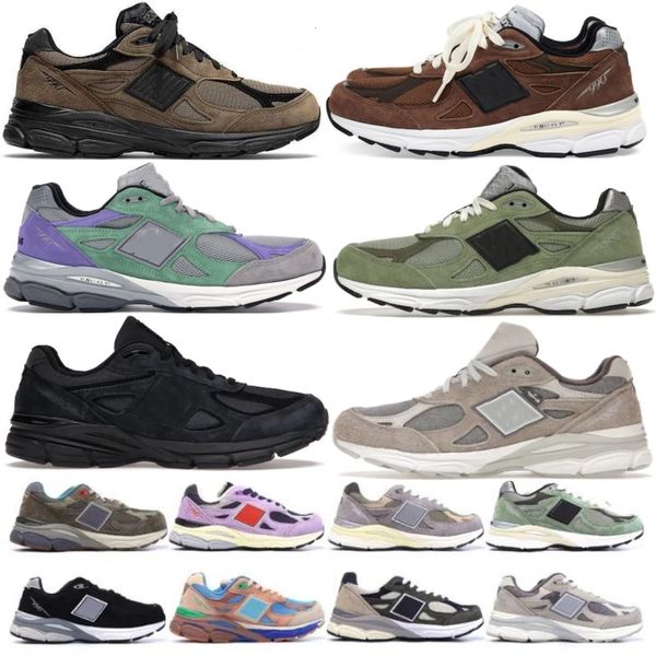 

990 v3 jjjjound running shoes 990v3 miusa kith genesis tornado bodega here to stay olive mens women sneaker trainer with box