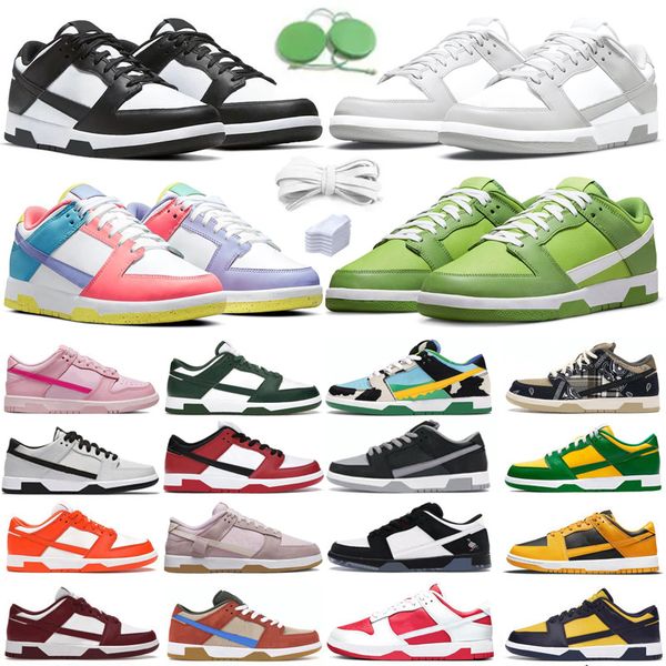 

mens casual shoes low snekaers white black grey fog reverse panda unc syracuse shadow varsity green men women trainers sports sneaker flat p