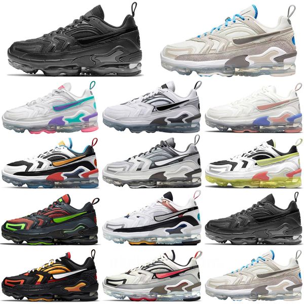 

2022 vapourmax cushion 360 tn plus women mens running shoes big size us 12 evo sneakers first use sand wolf grey laser blue j, Black