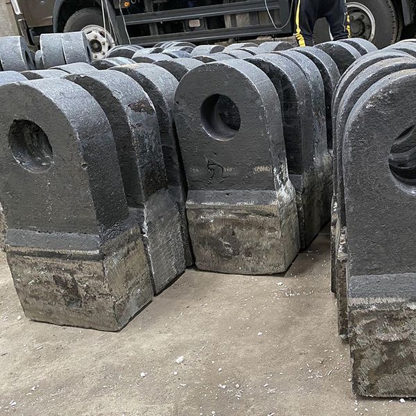 

various models of hammer crusher hammers customized by the manufacturer