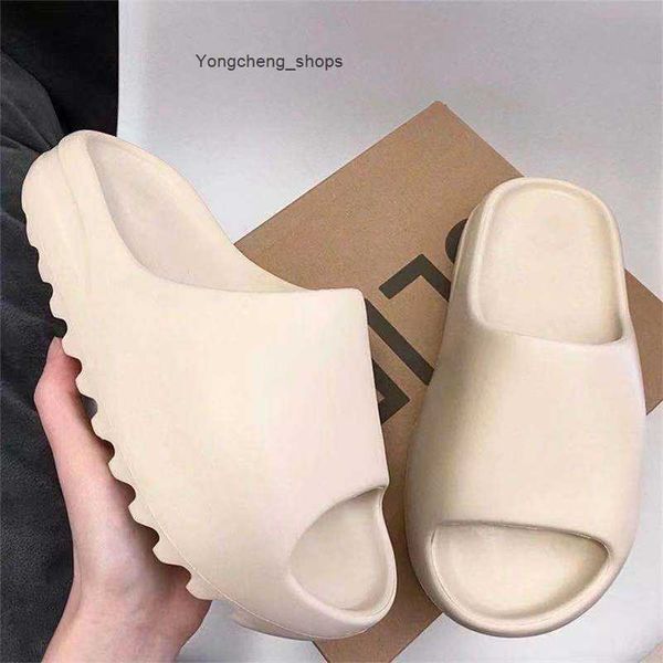 

designer yeesys slides slippers kany sandals foam rubber putian pure original coconut slippers kany straight slipper slide beach shoes mens, Black