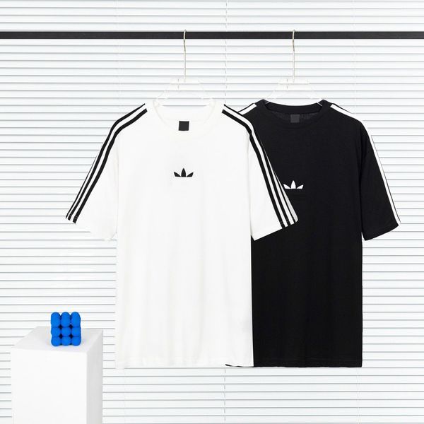 

men's plus tees & polos round neck embroidered and printed polar style summer wear with street pure cotton qamiv2, Black;brown