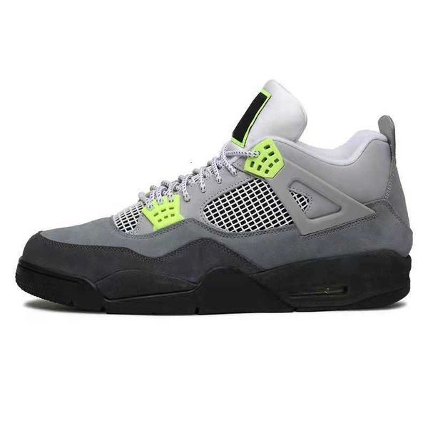 

sports 2023 shoes 4-generation air cushion basketball shoes aj 4, Black