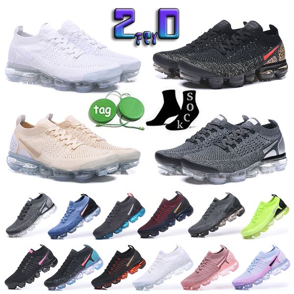

2023 42 usd easy refund running new fly 2.0 knit 3.0 vapourmax shoes oreo red orbit animal pack cushion trainers for men women outdoor sport