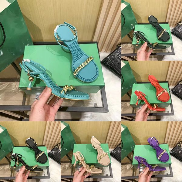 

designer dot high heels women sandals summer sandal black cane sugar inkwell fudge purple neptune luxury lady party slides with box