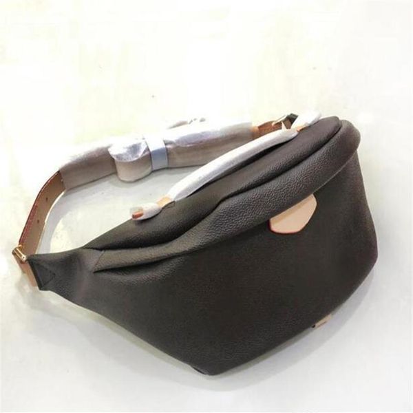 

2019 classic bumbag crossbody shoulder messenger bag waist bags temperament fanny pack bumbag with date code brown let261u