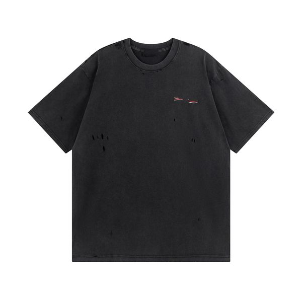 

men's t-shirts fashion men's t-shirt balencaigaity 2023 new cotton soft anti-wrinkle retro decorative printing letters casual stud, White;black