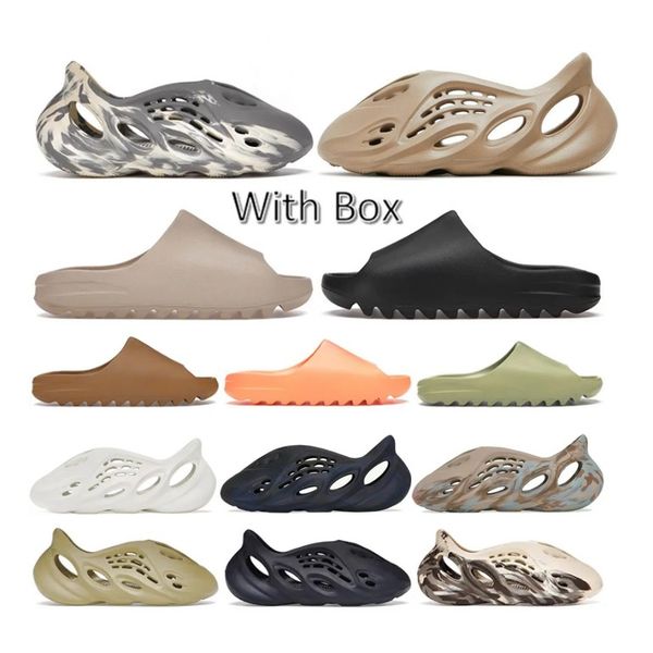 

r slippers men woman slider vermillion mineral blue onyx pure sandals slide slipper foam ochre runr bone resin clog desert ararat, Black