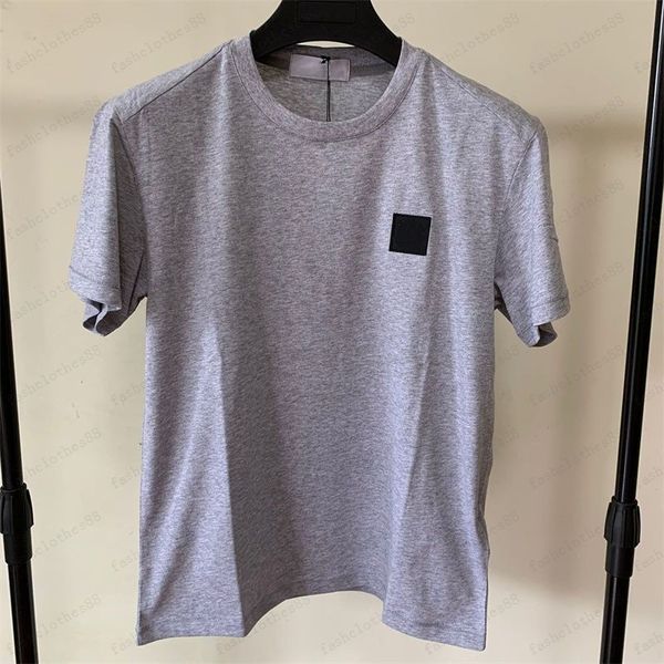 

summer lovers leisure time polo shirt cotton men's t-shirts loose and simple printed letter crew neck short sleeves iwoy, White;black
