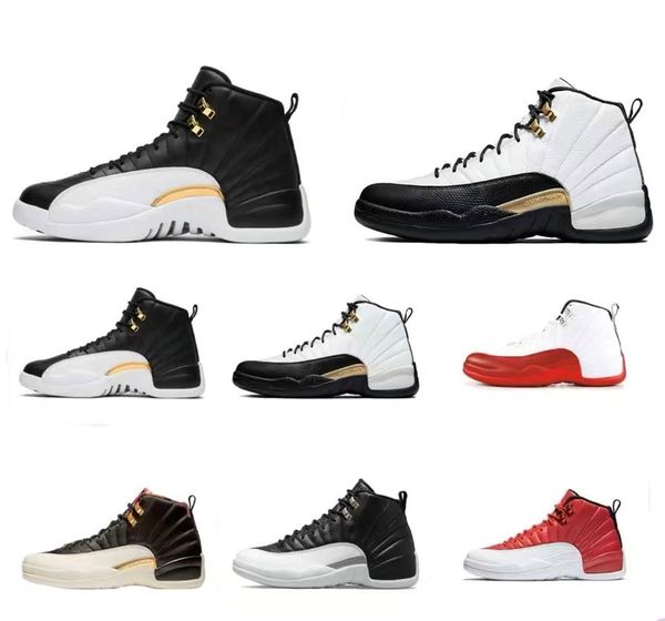 

casual shoes basketball shoes jumpman 12 generation sneakers running shoeshighcushioning classic retro series soft comfort for men women ver, Black