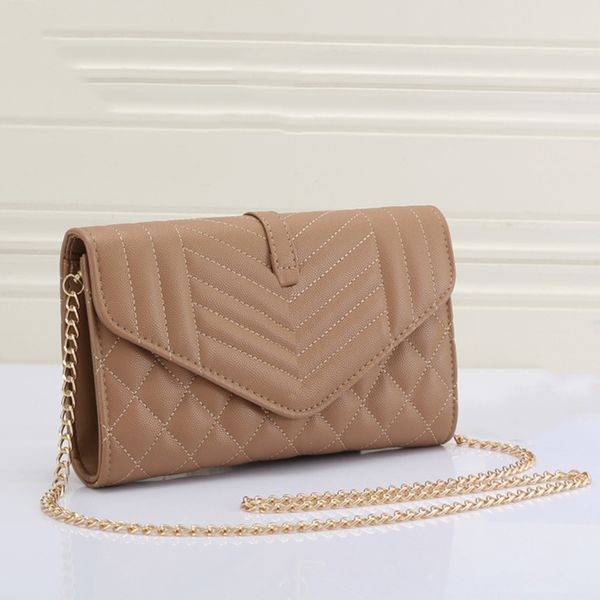 

bags totes handbag designer bag women classic imitation brand stitching letter stripe chain shoulder bag versatile commuter party dinner wal
