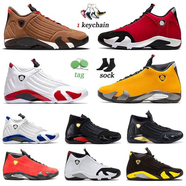 

jumpman 14 gym red toro basketball shoes j14 sneakers men 14s 40-47 candy cane reverse ferrar yellow winterized hyper royal red suede profes