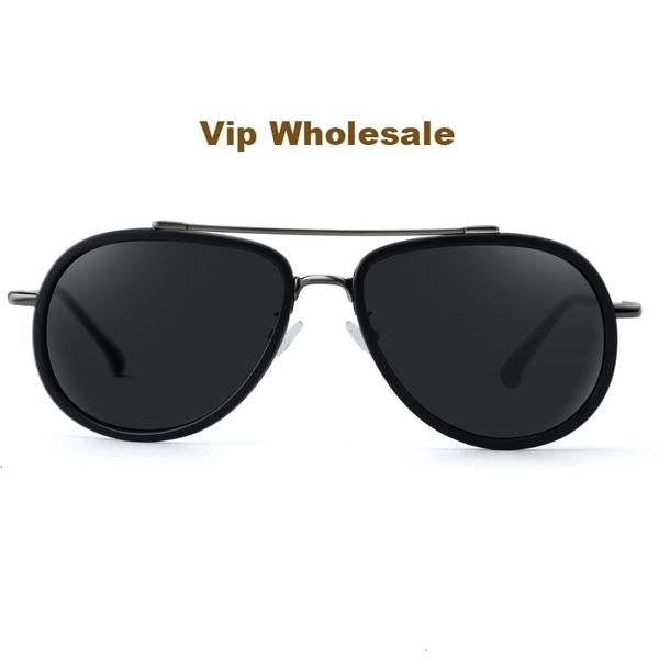 

sunglasses vip wholesale metal vintage pilot sun glasses men women retro designer fashion uv400 230211, White;black