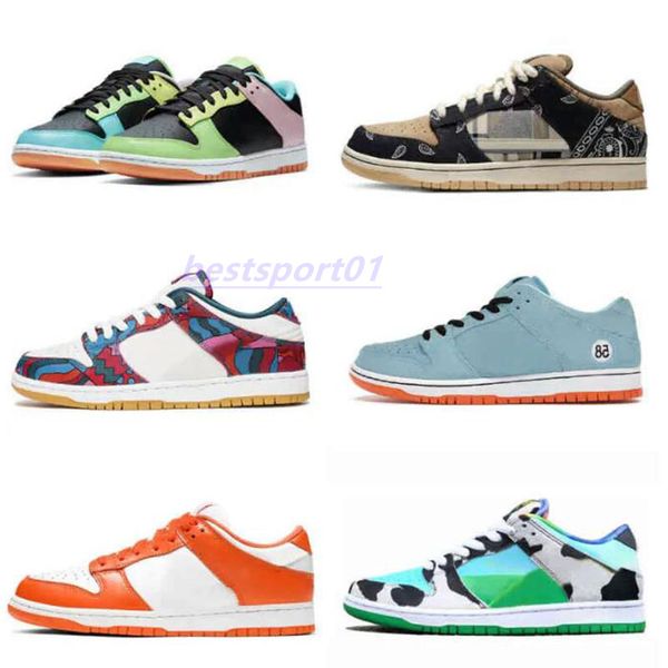 

2022 mens women designer low running shoes dunksb university blue chill strangelove acg sean cliver holiday special mens skate sports sneake