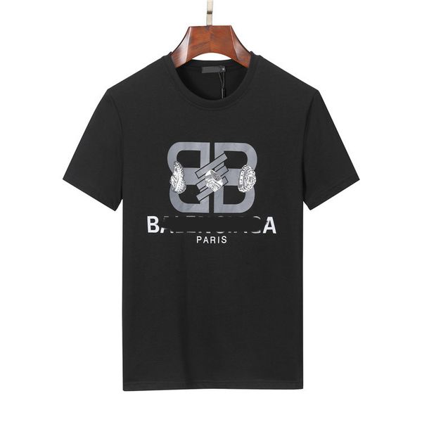 

2023ss mens t shirt designer for men womens tees fashion elastic cotton tshirt with letters casual summer short sleeve asian size mxxxl 02, White;black