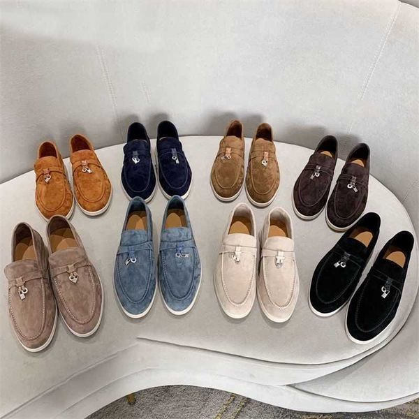 

italy designer loropiana shoes lefu shoes leather soft-soled bean shoes casual one-footed lazy flat-soled single shoes lovers shoes men&#039, Black;white