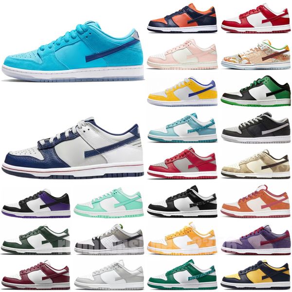 

og dunnks low running shoes for men women dunksb black white grey gog unc coast parra green apple pink foam trainers disrupt 2 dunkes lows s