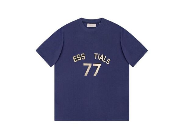 

men's plus tees & polos street trend short sleeve men's t-shirt high street shirt t-shirt round neck letter print student sweatshi, Black;brown