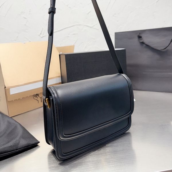 

designer bag gold buckle closure women tofu handbags adjustable shoulder strap small square purse