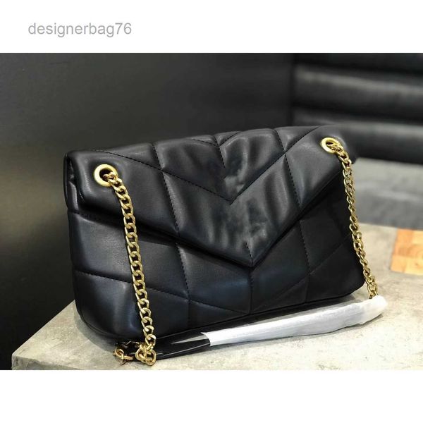 

puffer hands outlet new chain designer shoulder bag soft winter style pillow poplar loulou cross women's cloud lambskin texture rbe5