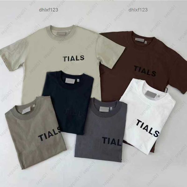 

mens t-shirts ess tees designer shirt men women laminated print short sleeve letter loose oversize casual t-shirtmf4f, White;black