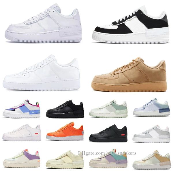 

casual shoes react af one max 1 forces designer dress running shoes sky air men women spruce aura triple all white black sports pale ivo
