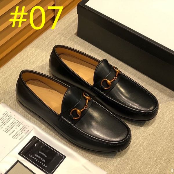 

b7/37model new luxurious italian mens shoes casual retro slip on formal shoes men loafers moccasins soft leather driving shoes lightweight b, Black