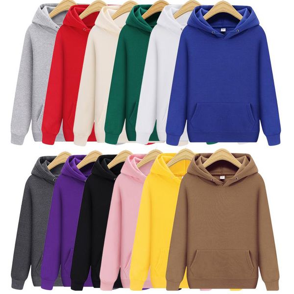 

mens hoodies sweatshirts hoodie sweatshirts men woman fashion solid color red black gray pink autumn winter fleece hip hop hoody male brand