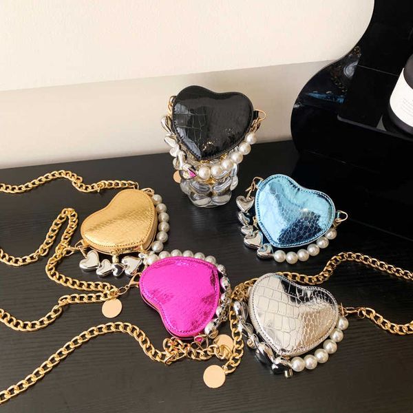 

super mini love heart shape evening bag women shoulder clutch ladies handbags chain party wedding purse