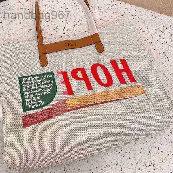 

tote bag designer cloe bags handbag 2023 woody large capacity one shoulder fashionable versatile size wtb0