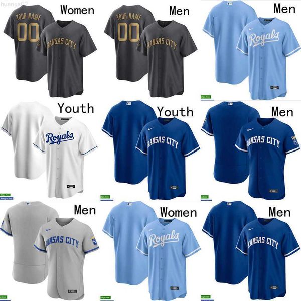 

baseball jerseys 2022 all-star kansas 15 whit merrifield 7 bobby witt jr. 16 andrew benintendi 13 salvador perez 17 hunter dozier 8 nicky lo, Blue;black