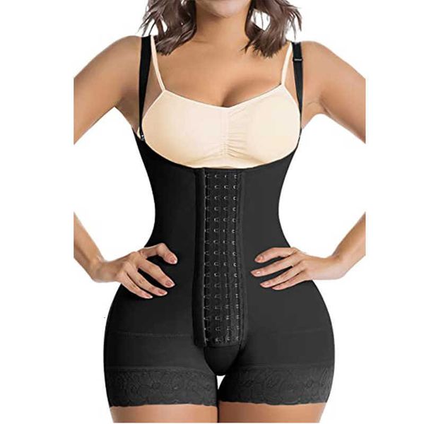 

shapewear oversized corset belt post partum shaping body garment one-piece, Black;white