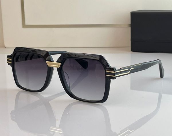 

fashion designer 8043 mens sunglasses classic vintage square shape acetate glasses outdoor trendy versatile style anti-ultraviolet protectio, White;black