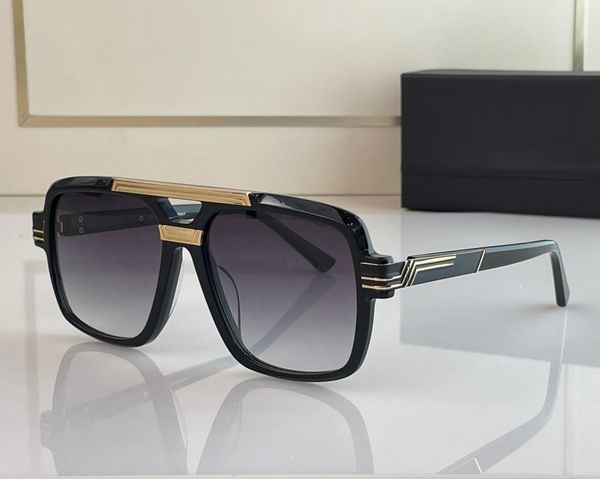 

fashion designer 8042 mens sunglasses classic vintage square shape acetate glasses outdoor trendy versatile style anti-ultraviolet protectio, White;black